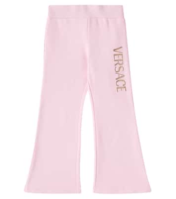 Pantalones deportivos de algodón | Versace Kids
