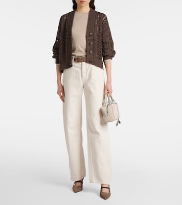 Cashmere and silk-blend sweater | Brunello Cucinelli