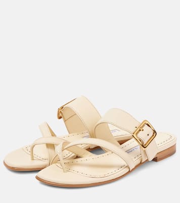 Sandales Thalusa 10 en cuir | Manolo Blahnik