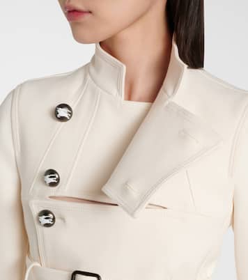 Giacca con cut-out e cintura | Burberry