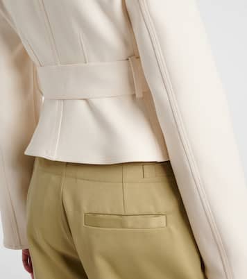 Giacca con cut-out e cintura | Burberry