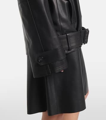 Oversize-Lederjacke | Toteme