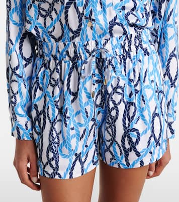 Annie high-rise shorts | Melissa Odabash