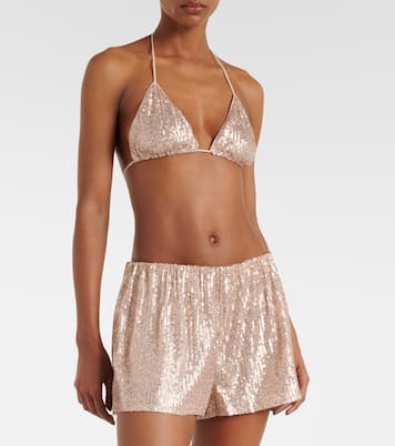 Short Boyfriend Elephant à sequins | Norma Kamali