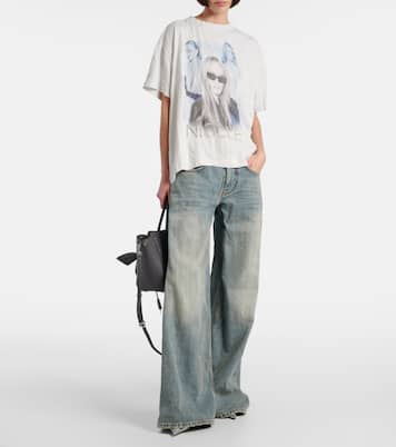 Camiseta Nicole de jersey estampada | Balenciaga