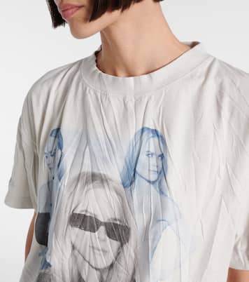 Camiseta Nicole de jersey estampada | Balenciaga