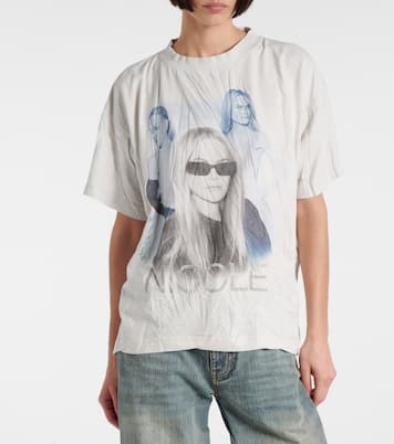 Camiseta Nicole de jersey estampada | Balenciaga