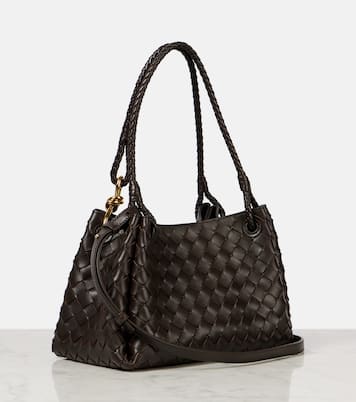 Tote Parachute Medium aus Leder | Bottega Veneta