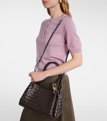 Tote Parachute Medium aus Leder | Bottega Veneta
