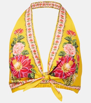 Crop top Spring Awakening de algodón | Farm Rio