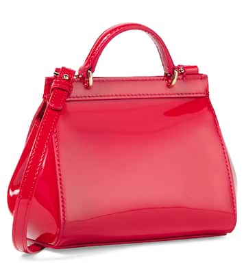 Sicily Mini patent leather tote bag | Dolce&Gabbana Kids