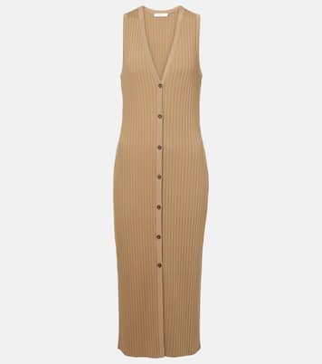 Ribbed-knit midi dress | Vince