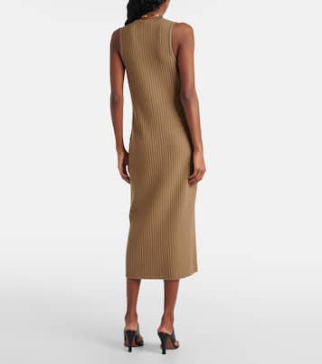 Ribbed-knit midi dress | Vince