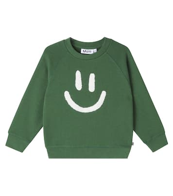 Mike embroidered cotton sweatshirt | Molo