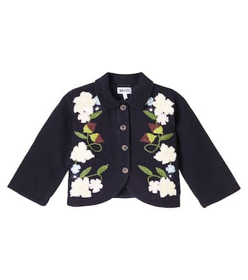 Chaqueta Harmoney en mezcla de lana floral | Molo