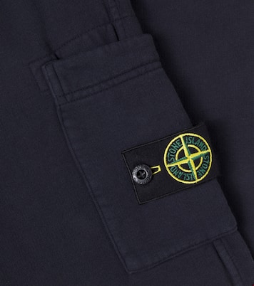 Compass棉质针织运动裤 | Stone Island Junior