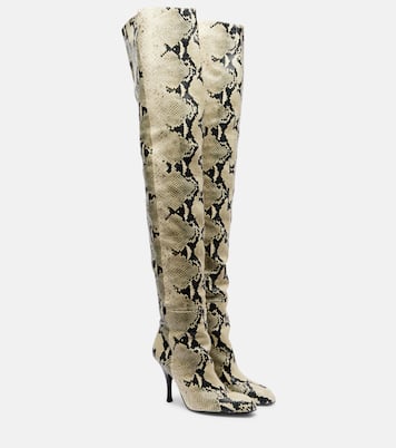 Colt 100 over-the-knee leather boots | Khaite