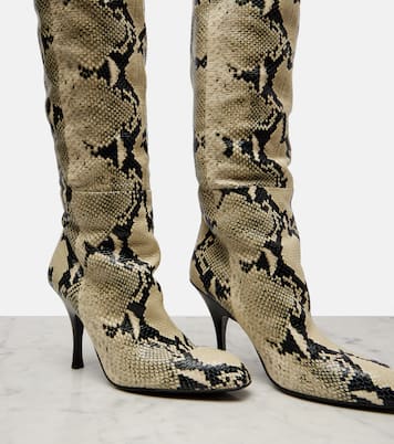 Colt 100 over-the-knee leather boots | Khaite