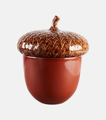 Recipiente Gudrun Acorn Large de loza por Claudia Schiffer | Bordallo Pinheiro