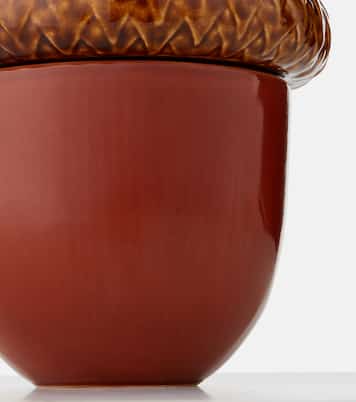 Recipiente Gudrun Acorn Large de loza por Claudia Schiffer | Bordallo Pinheiro