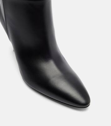 Elise 85 leather mid-calf boots | Gianvito Rossi