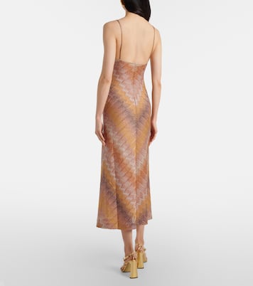 Lamé maxi dress | Missoni