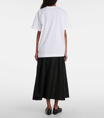 Printed cotton jersey T-shirt | Simone Rocha