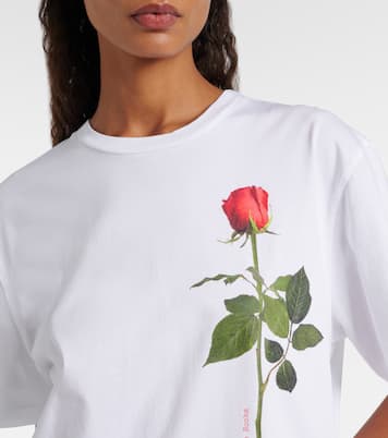 Printed cotton jersey T-shirt | Simone Rocha