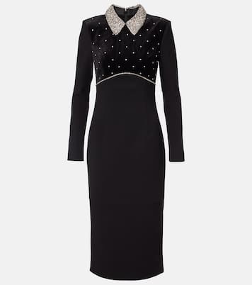 Vestido midi Alistar adornado  | Rebecca Vallance