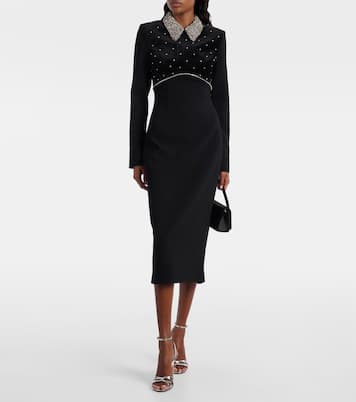 Vestido midi Alistar adornado  | Rebecca Vallance