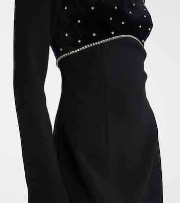 Vestido midi Alistar adornado  | Rebecca Vallance
