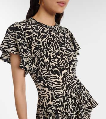 Midikleid Amaia aus Crêpe de Chine aus Seide | Ulla Johnson