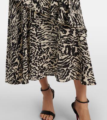 Midikleid Amaia aus Crêpe de Chine aus Seide | Ulla Johnson