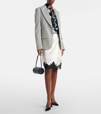 Striped wool blazer | Stella McCartney