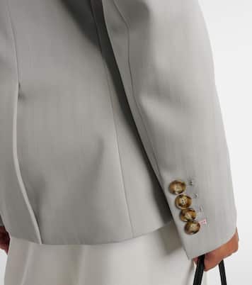Striped wool blazer | Stella McCartney