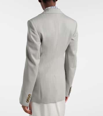 Striped wool blazer | Stella McCartney