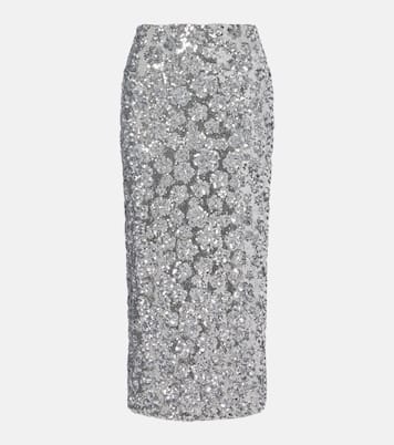 Utopia Sussex sequined pencil skirt | Blazé Milano