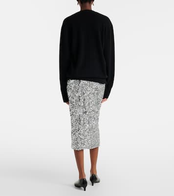 Utopia Sussex sequined pencil skirt | Blazé Milano