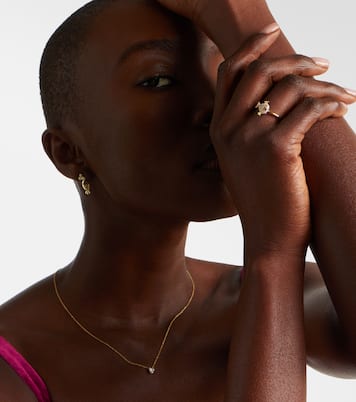 Bague Petit Poisson en or 18 ct, diamants et rubis | Yvonne Léon