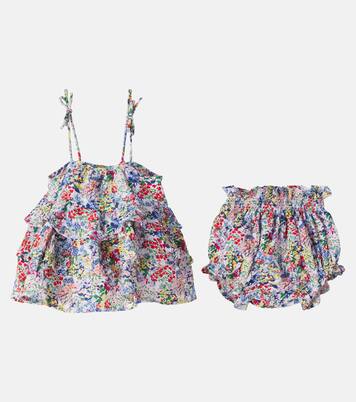 Baby Verbena cotton top and bloomers set | The New Society