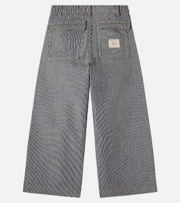 Jingle striped wide-leg jeans | Bonpoint