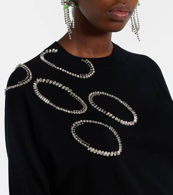 Embellished wool sweater | Dries Van Noten