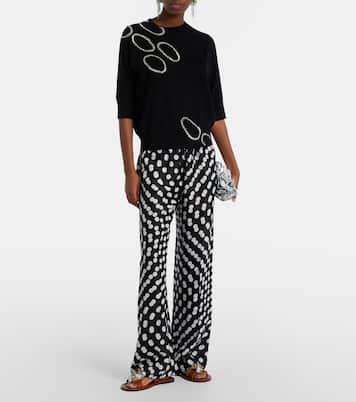 Embellished wool sweater | Dries Van Noten