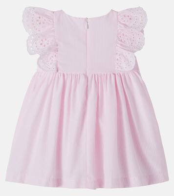 Baby broderie anglaise cotton-blend dress | Patachou