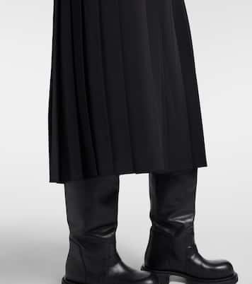 Pleated midi skirt | Junya Watanabe