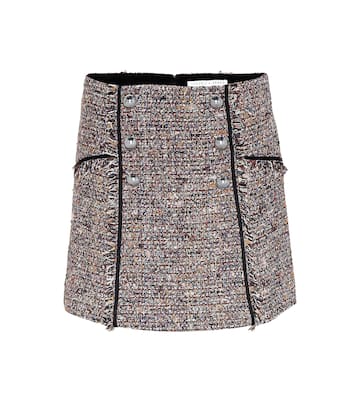 Starck tweed miniskirt | Veronica Beard