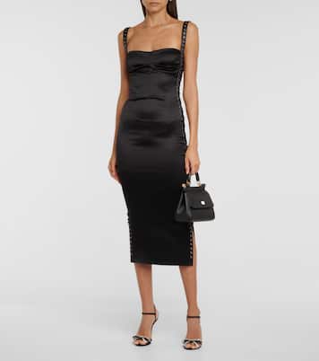 Midikleid aus Seide | Dolce&Gabbana
