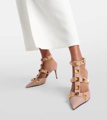 Mules Roman Stud 80 aus Leder | Valentino Garavani