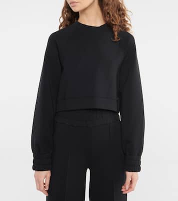 Sweat-shirt Denton en coton mélangé | Veronica Beard