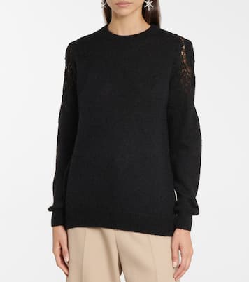 Jersey Mattie con apliques de encaje | Costarellos